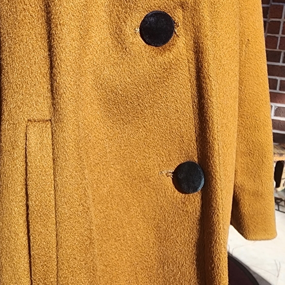 Vintage David Benjamin designer collection brown and black wool swing jacket - Picture 13 of 14